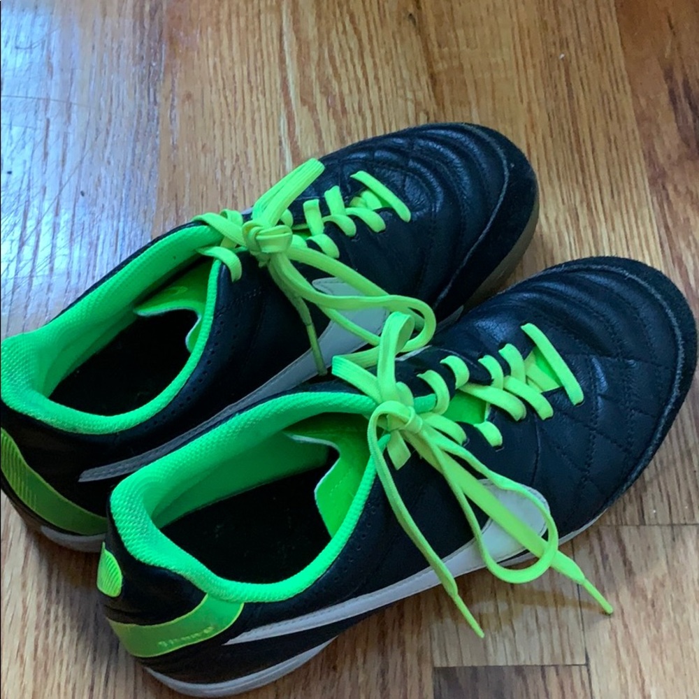Nike Tiempo indoor soccer shoes